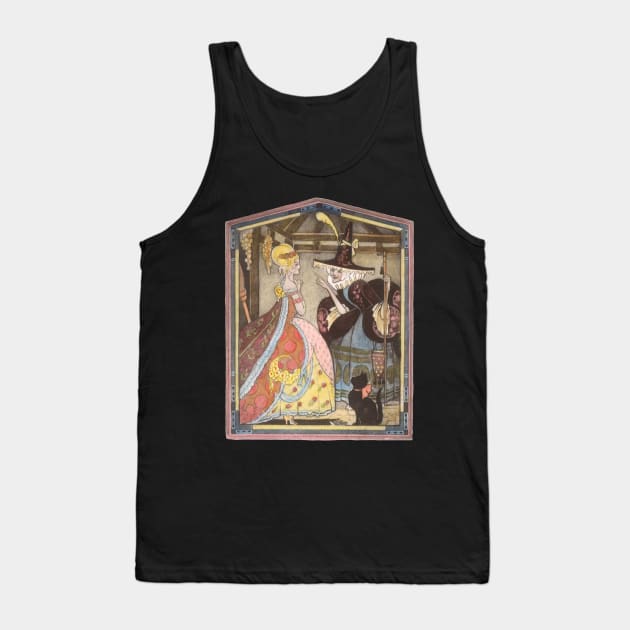 Vintage Cinderella and Fairy Godmother Tank Top by MasterpieceCafe